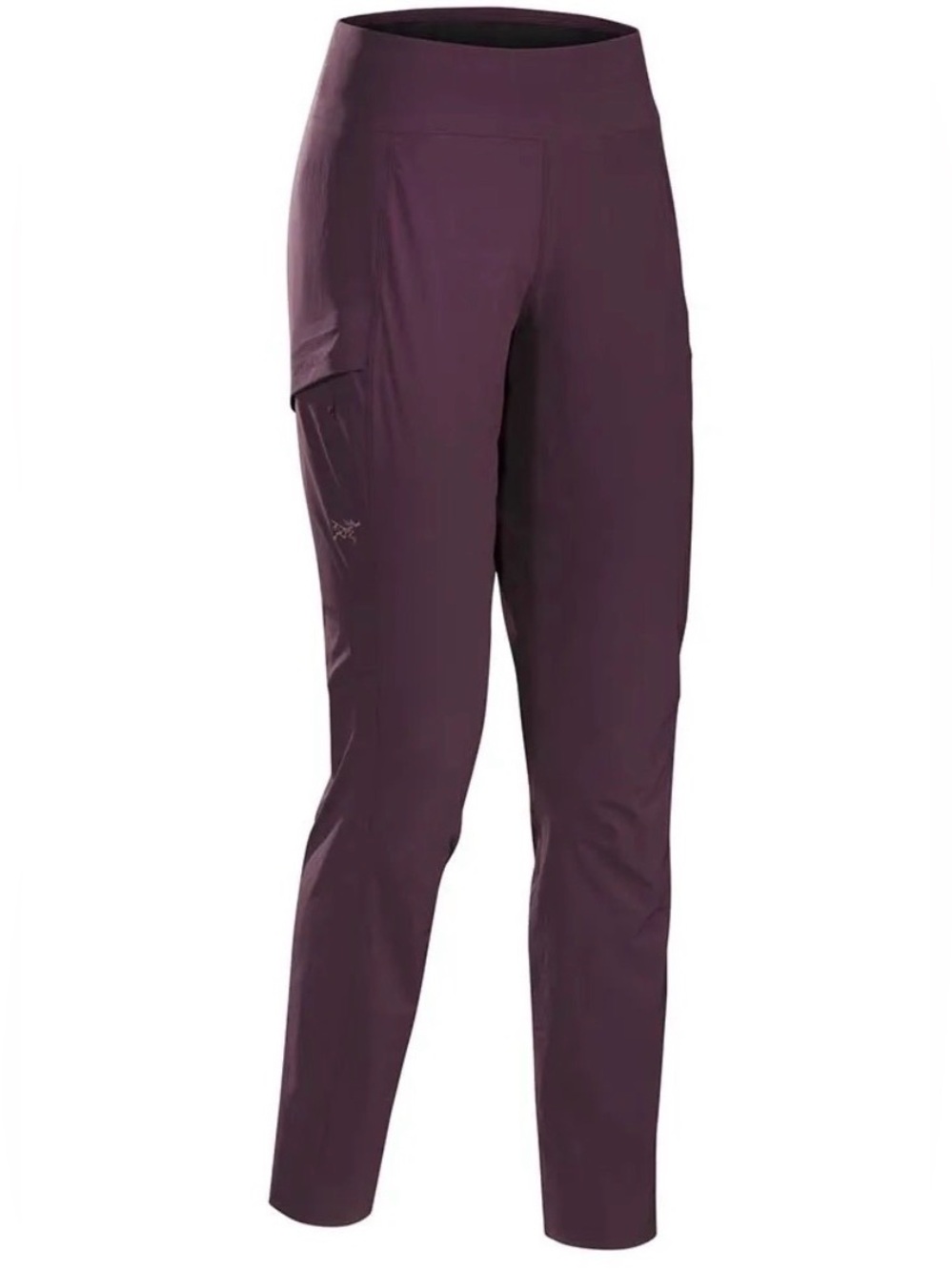 Arc'teryx Sabria Pants Size 6 Women's Burgundy Hiking Trail Trousers
